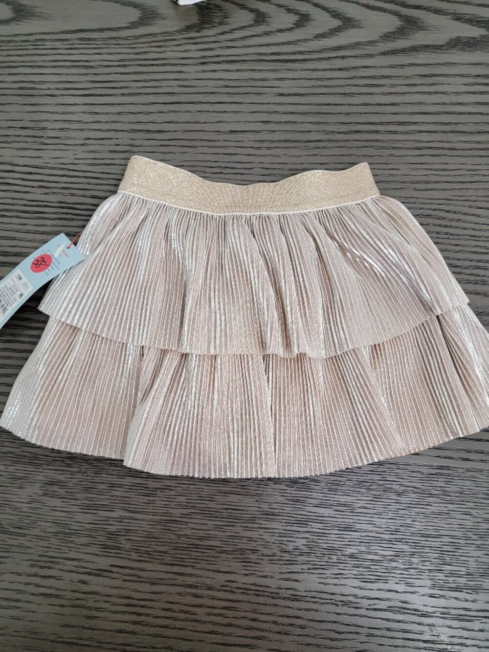 Toddler Girls' Metallic Skirt - Cat & Jack
